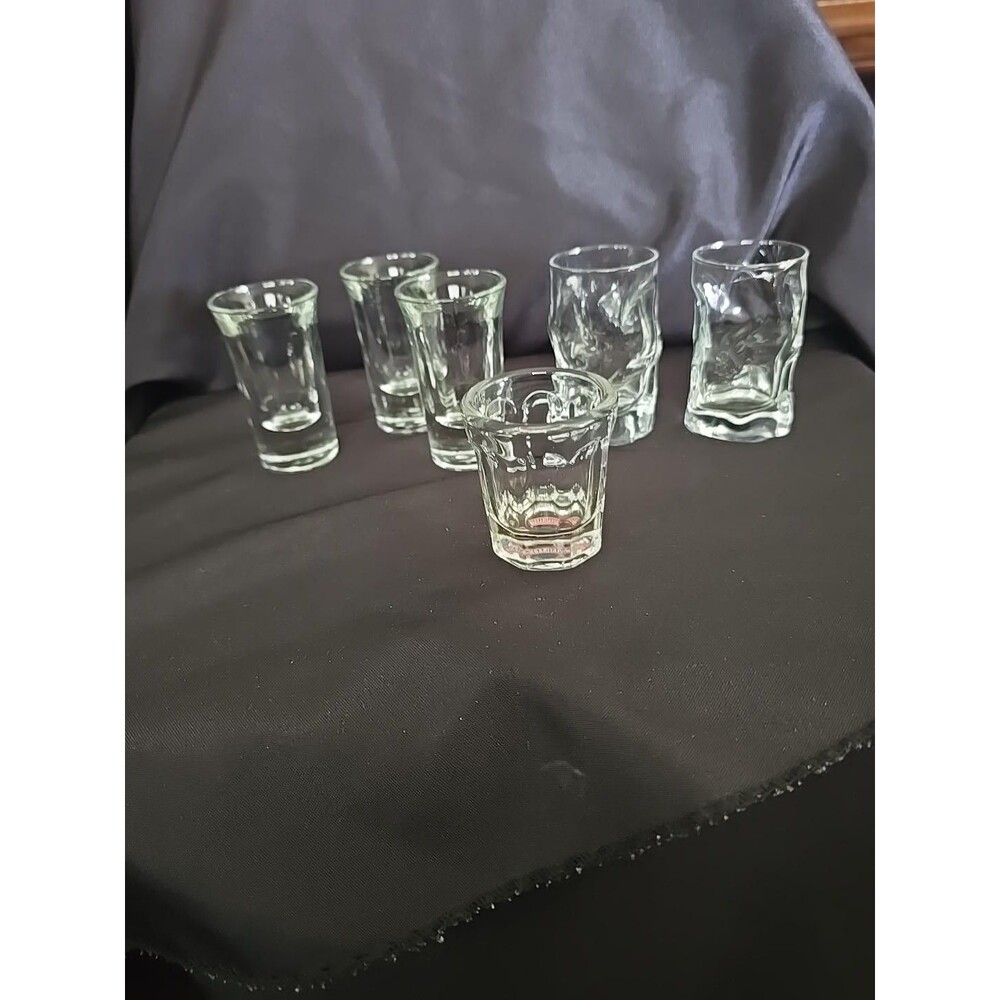 Assorted Shot Glass Lot – Set of 6
